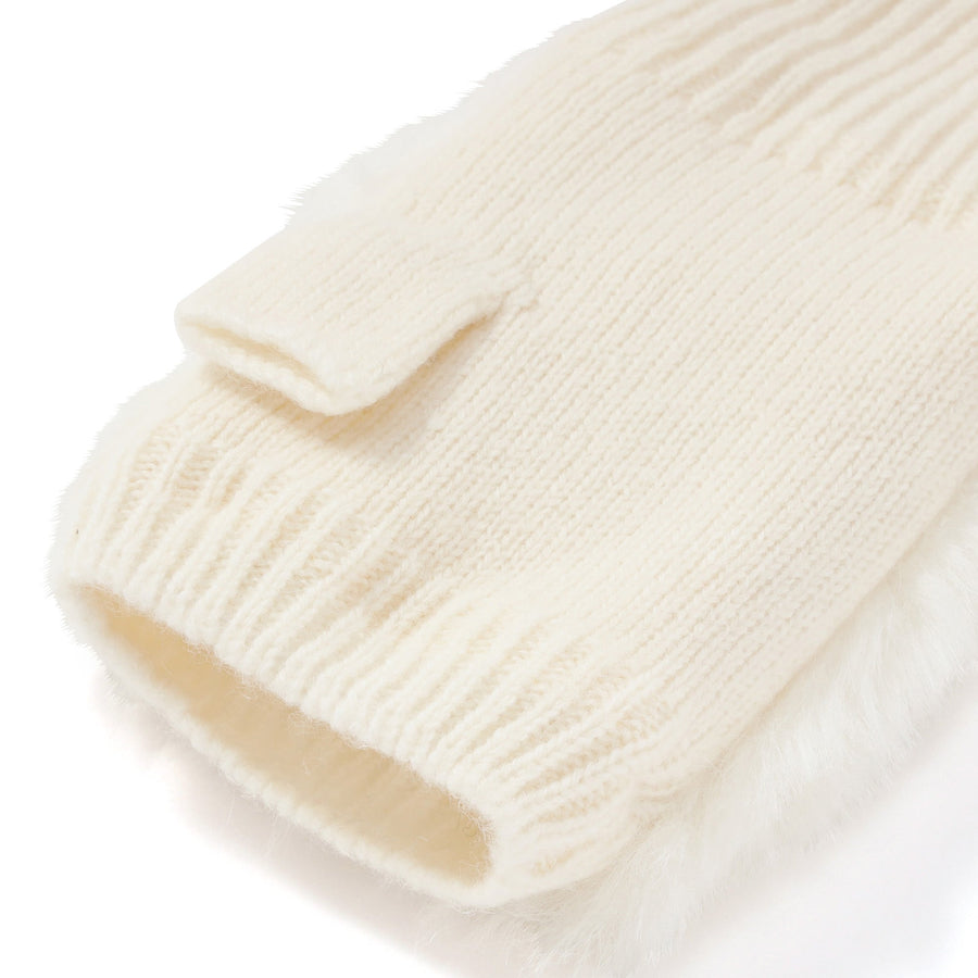 フィンガーレスグローブ アイボリー