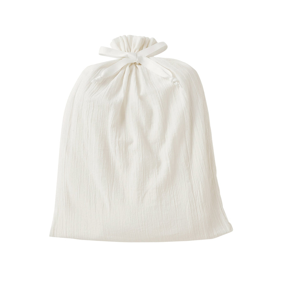 楊柳ラッフル ワンピース 裏地付き アイボリー