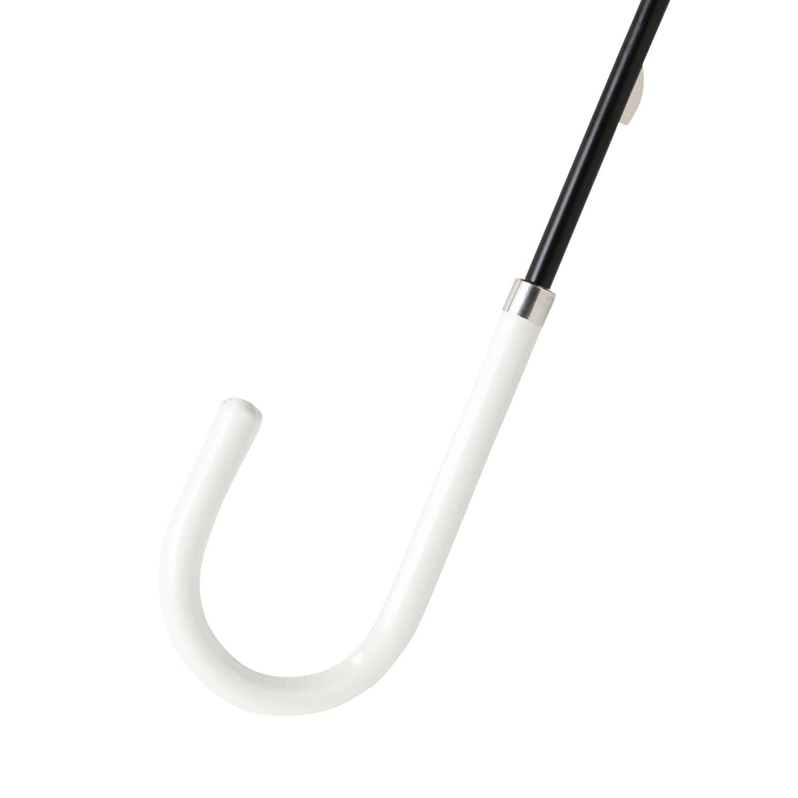 遮光 バイカラーパイピング 長傘 58cm パープル（晴雨兼用）