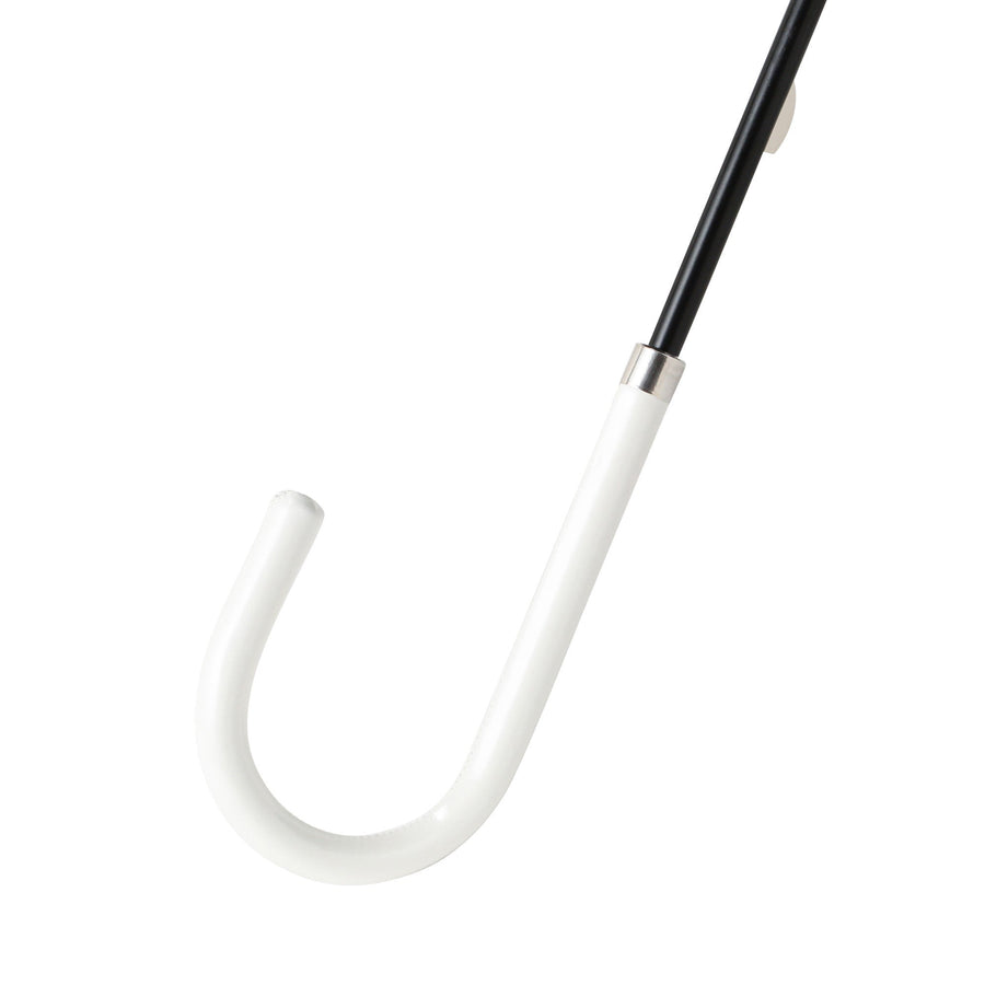 遮光 バイカラーパイピング 長傘 58cm グリーン（晴雨兼用）