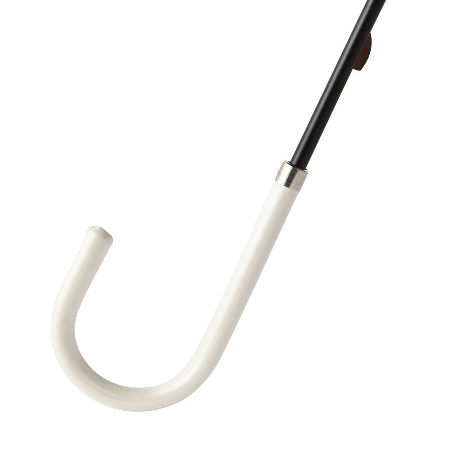 遮光 ウェーブパイピング 長傘 58cm ベージュ（晴雨兼用）