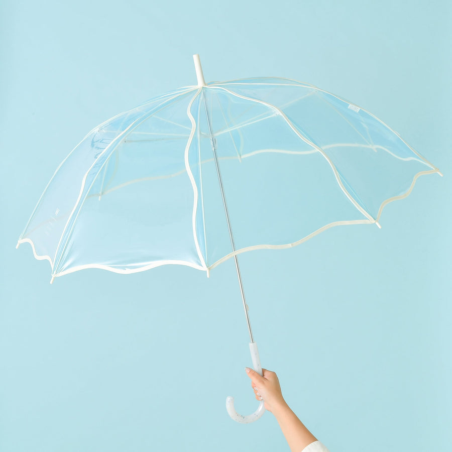 ウェービーアンブレラ 長傘 60cm ブルー