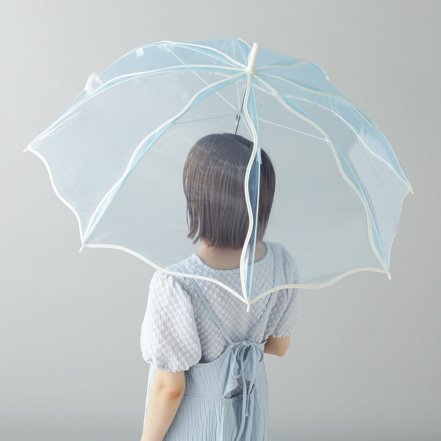 ウェービーアンブレラ 長傘 60cm ブルー