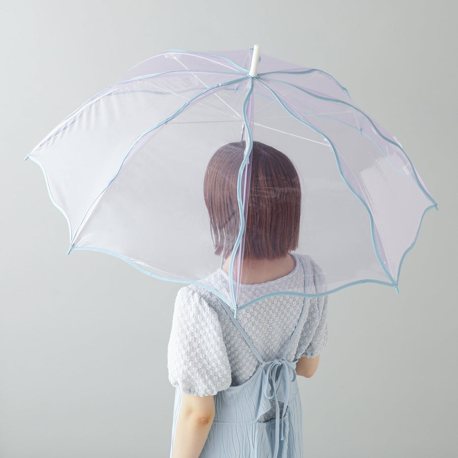 ウェービーアンブレラ 長傘 60cm ラベンダー