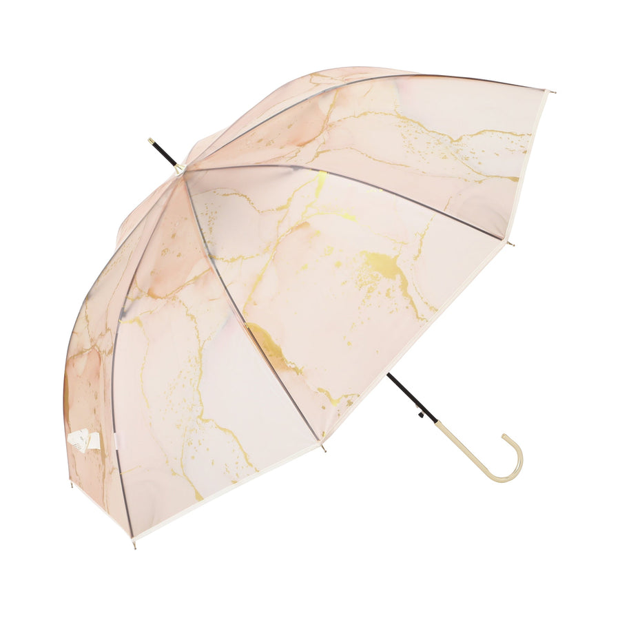 インクアートアンブレラ 長傘 61cm ブラウン