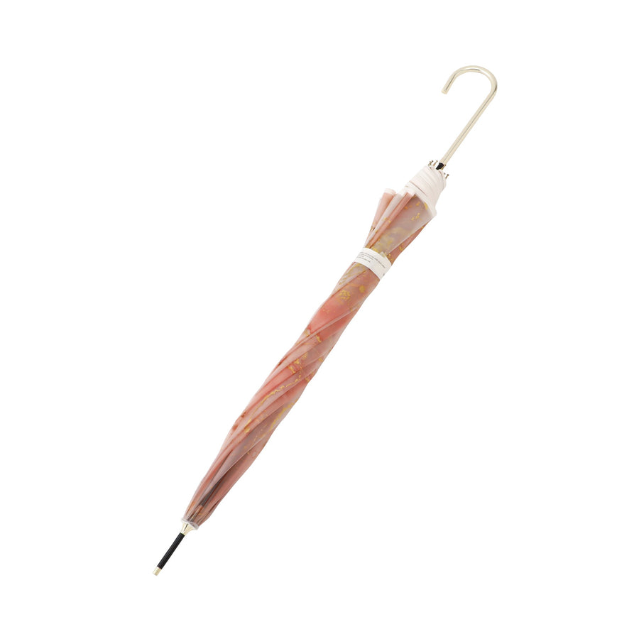 インクアートアンブレラ 長傘 61cm ブラウン