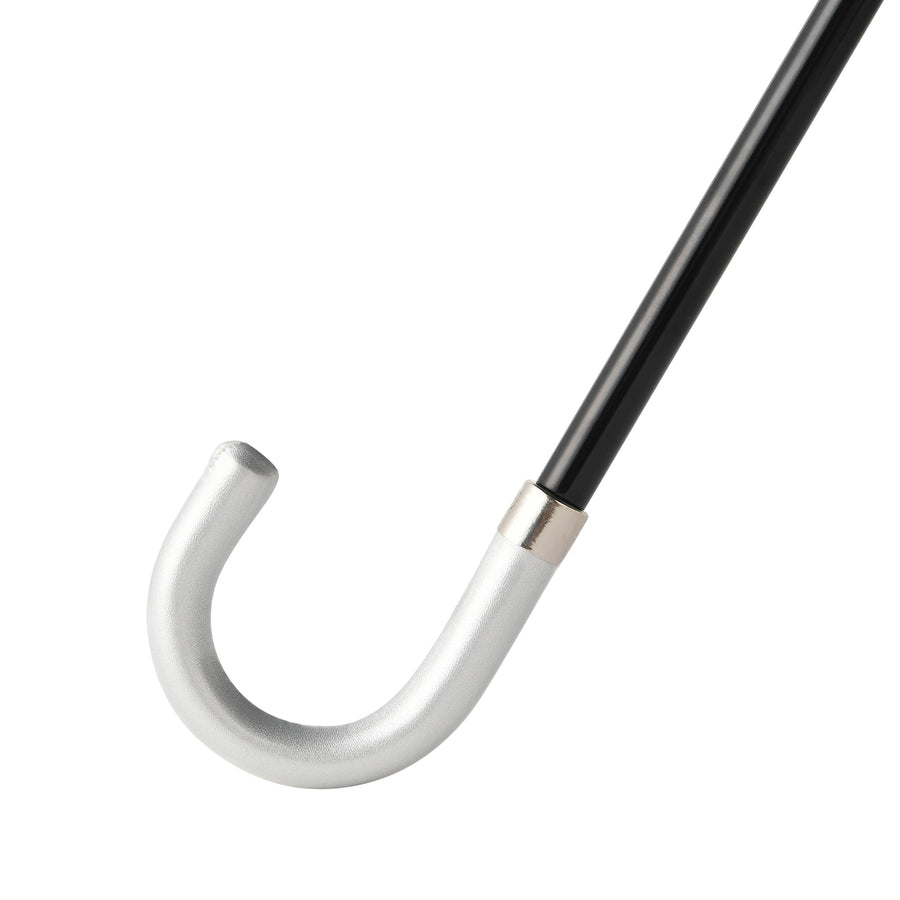 遮光 リボン 折りたたみ傘 50cm シルバー（晴雨兼用）