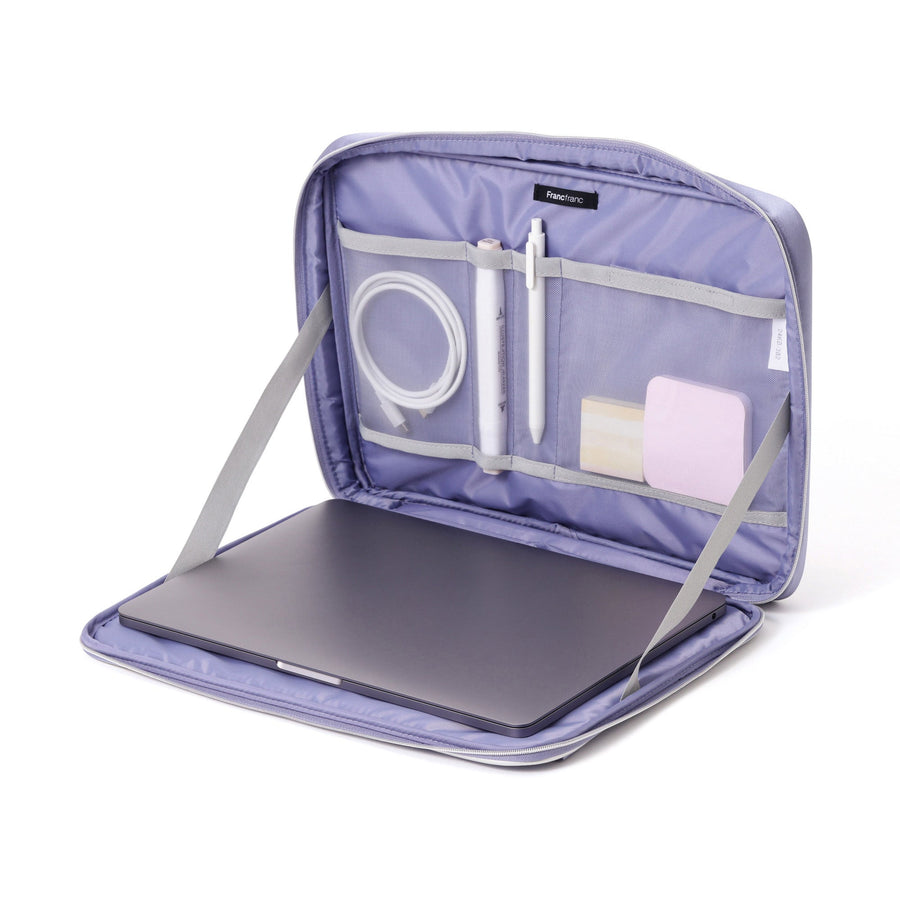 アーチキルト PCケース 13～14インチ ブルーグレー