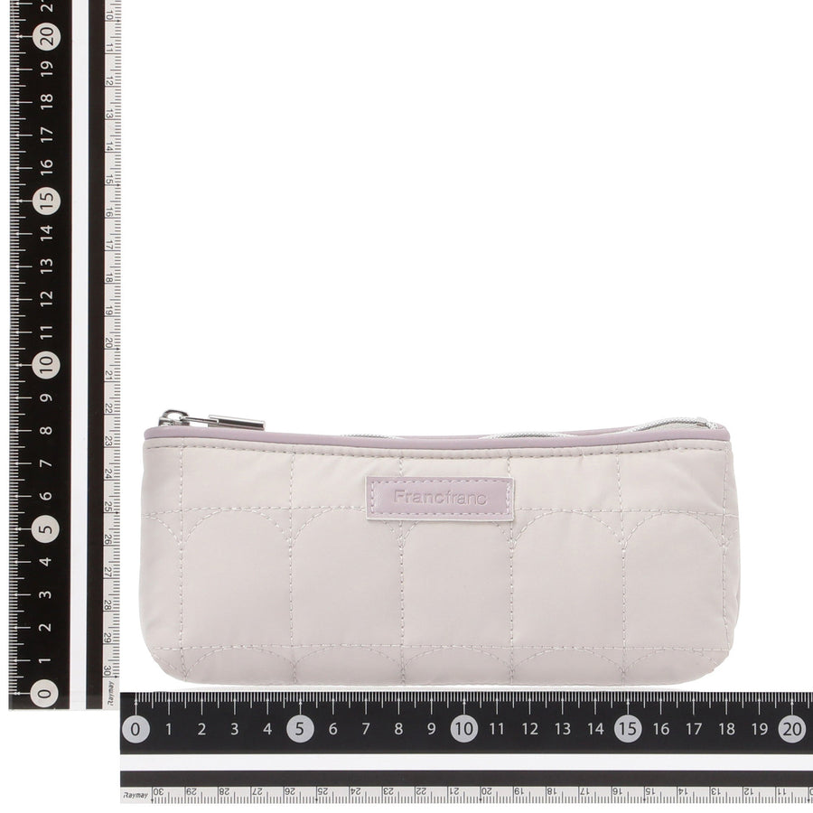 アーチキルト ペン＆アイグラスケース ライトグレー