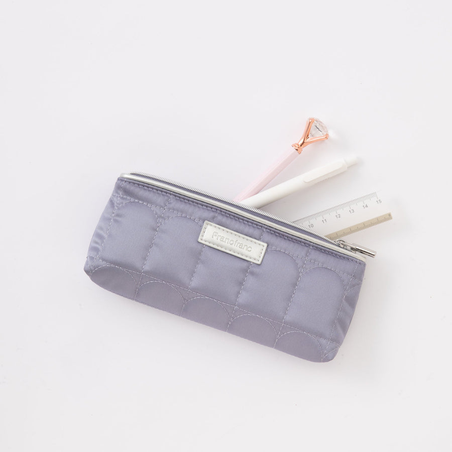 アーチキルト ペン＆アイグラスケース ブルーグレー