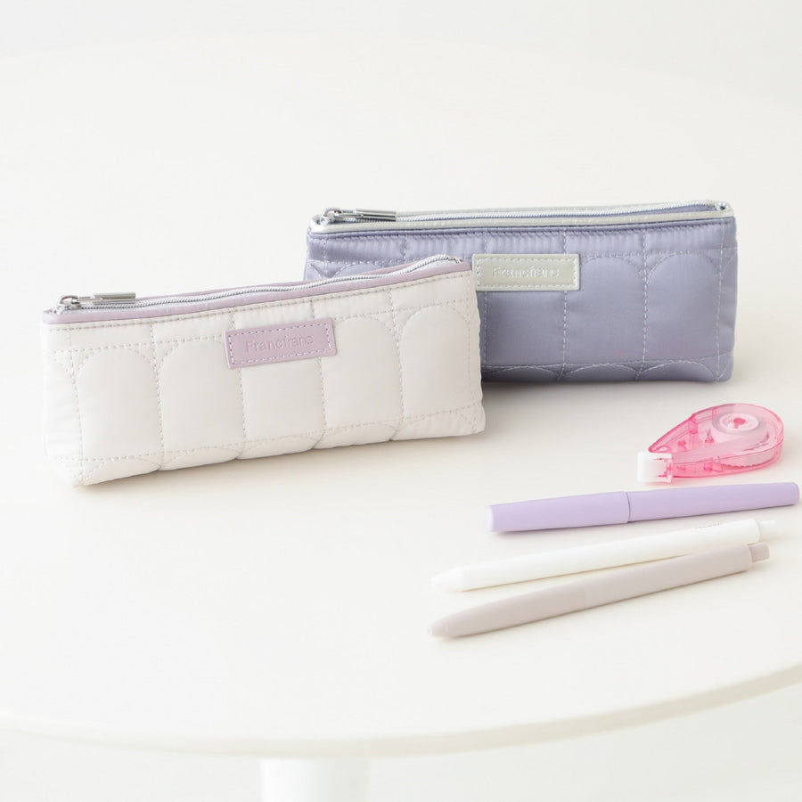 アーチキルト ペン＆アイグラスケース ブルーグレー