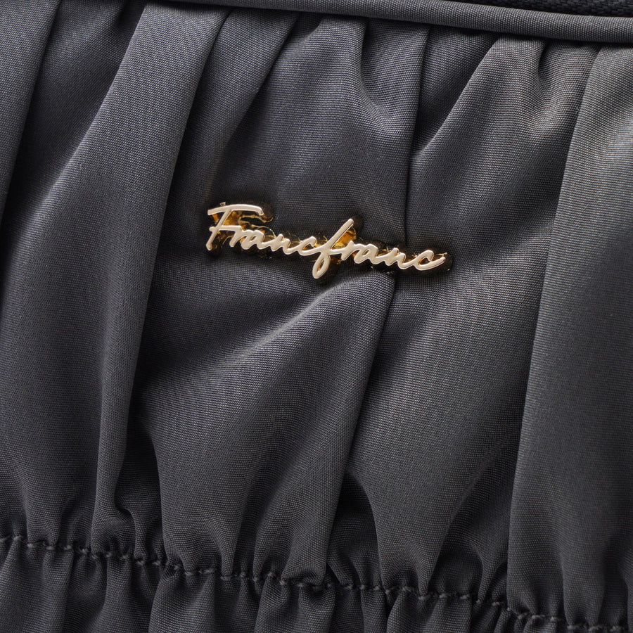 ギャザー タブレットケース ダークグレー