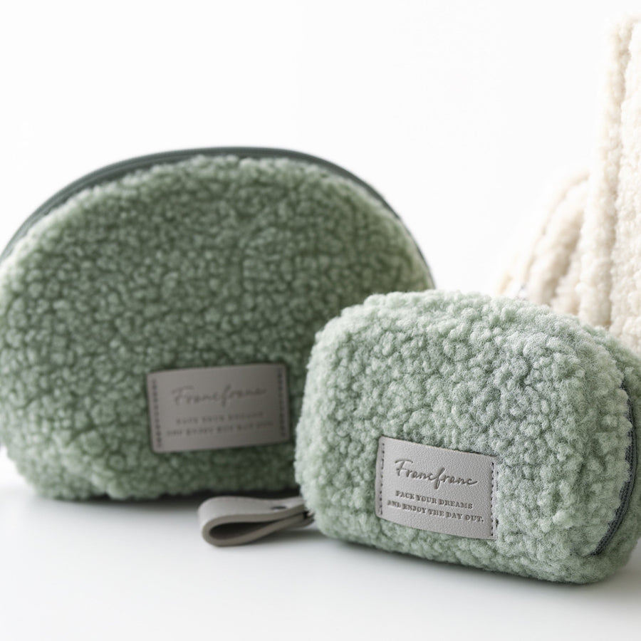 ボア ポーチ XS グリーン