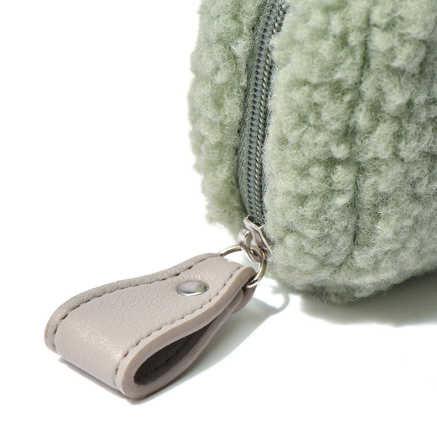 ボア ポーチ XS グリーン