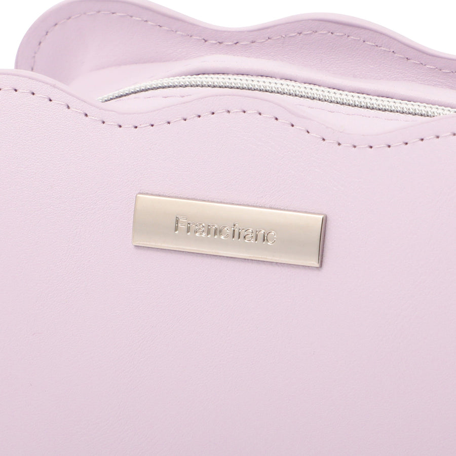 ウェーブシェイプ ポーチ S ライトパープル