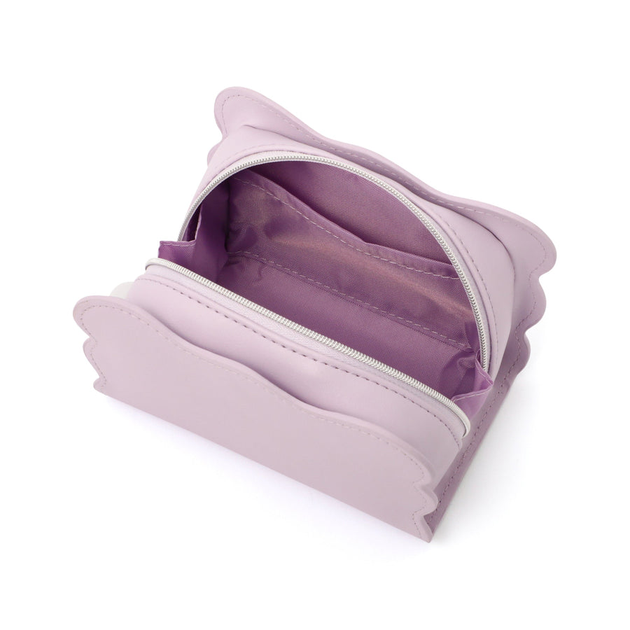 ウェーブシェイプ ポーチ S ライトパープル