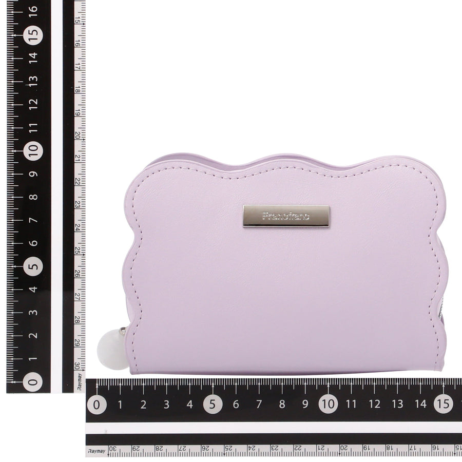 ウェーブシェイプ ポーチ S ライトパープル