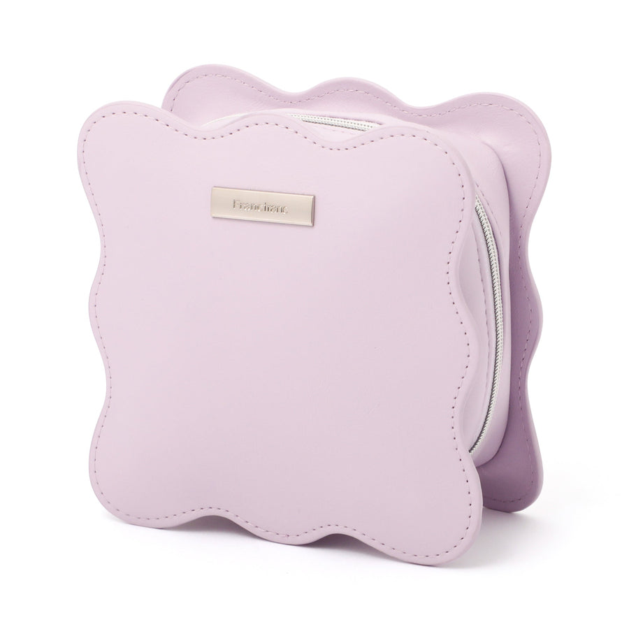 ウェーブシェイプ スタンドポーチ S ライトパープル