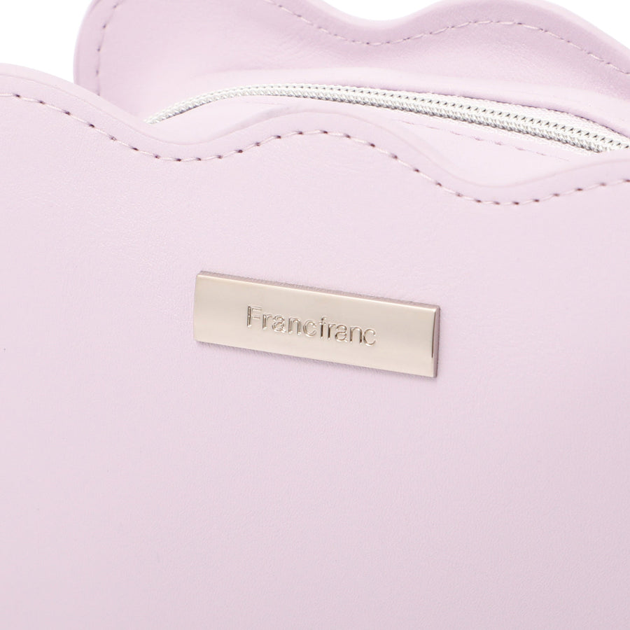 ウェーブシェイプ スタンドポーチ S ライトパープル