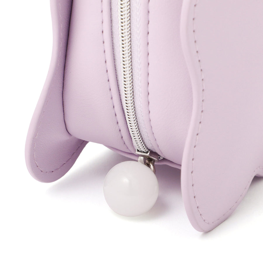 ウェーブシェイプ スタンドポーチ S ライトパープル