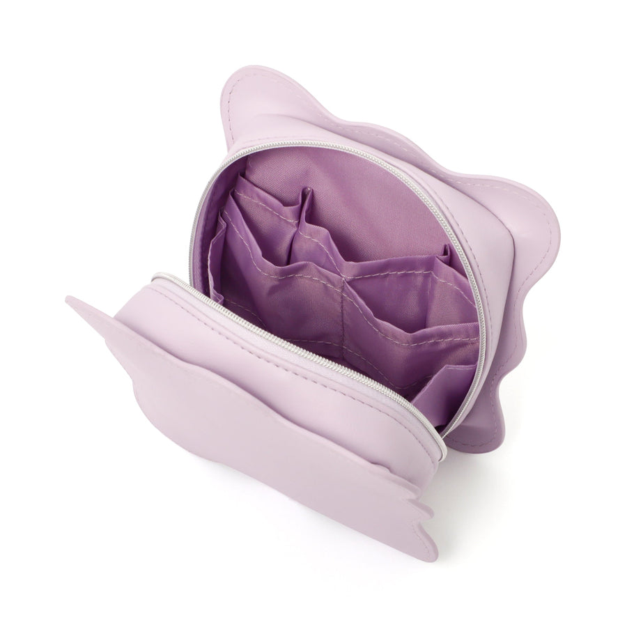 ウェーブシェイプ スタンドポーチ S ライトパープル