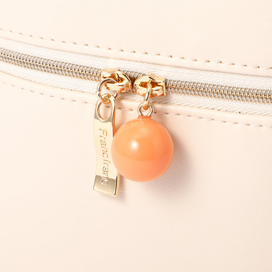 ウェーブシェイプ バニティポーチ S アイボリー