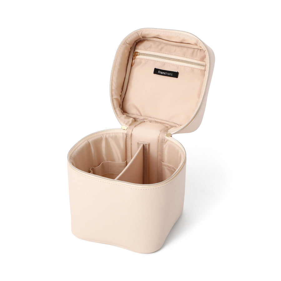 ウェーブシェイプ バニティポーチ S アイボリー