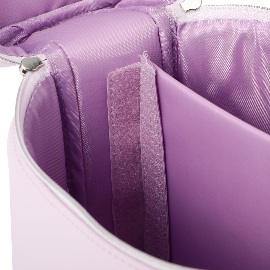 ウェーブシェイプ バニティポーチ S ライトパープル