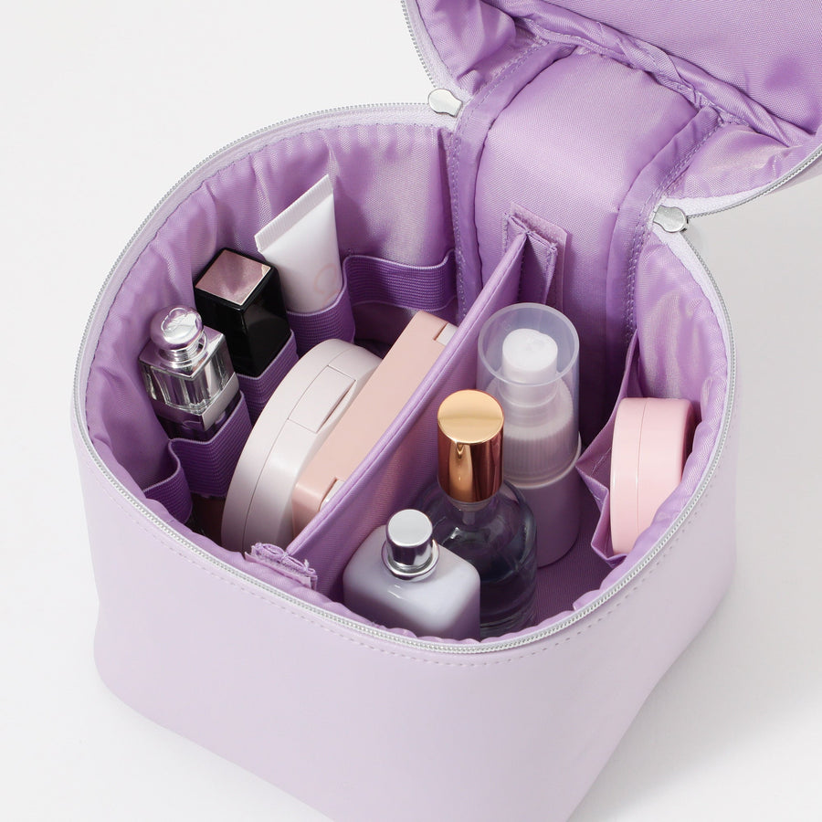 ウェーブシェイプ バニティポーチ S ライトパープル