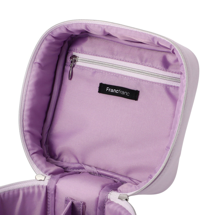 ウェーブシェイプ バニティポーチ S ライトパープル