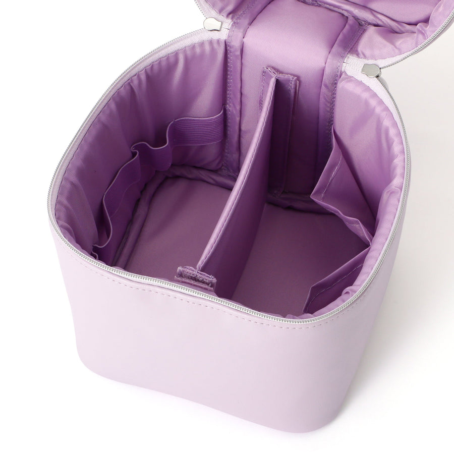 ウェーブシェイプ バニティポーチ S ライトパープル