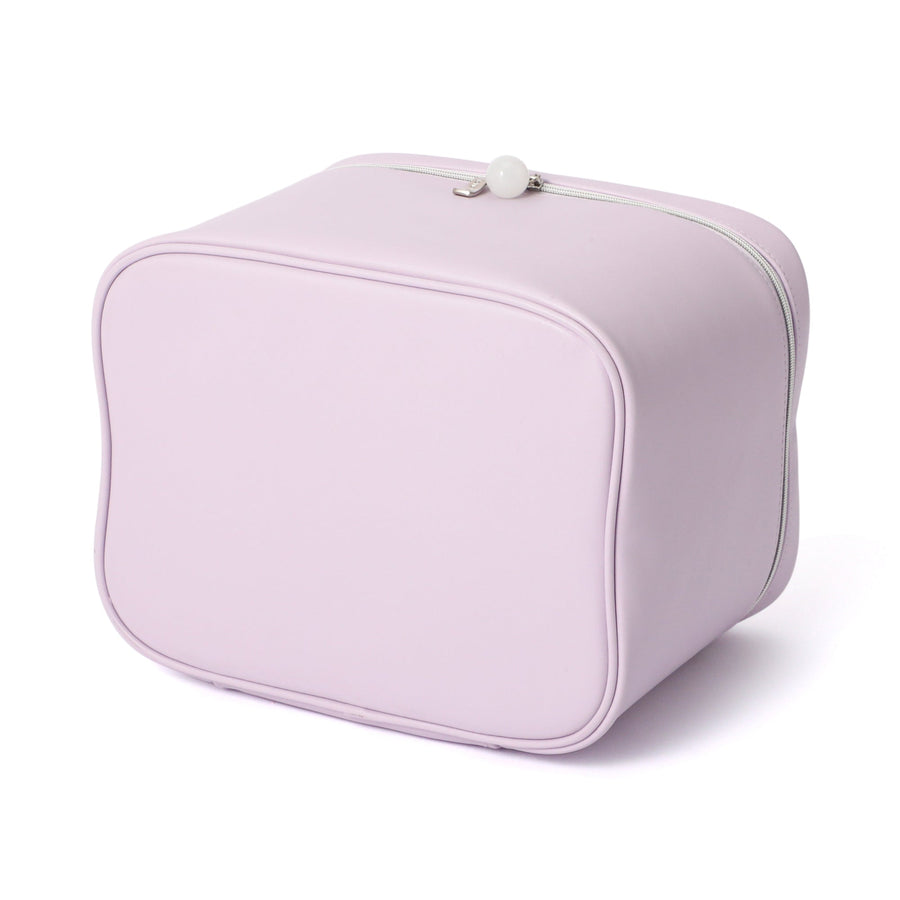 ウェーブシェイプ バニティポーチ L ライトパープル