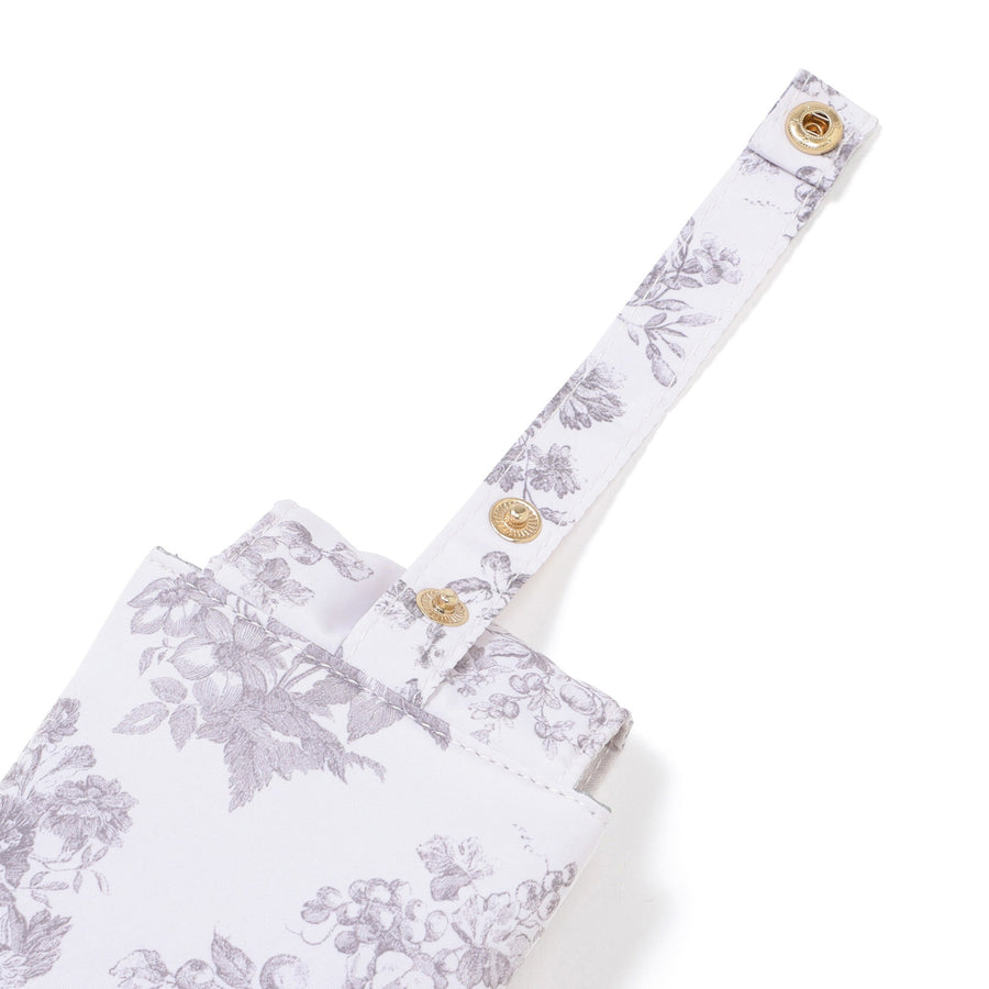 クラシックフラワー ヘアアイロンケース ライトピンク