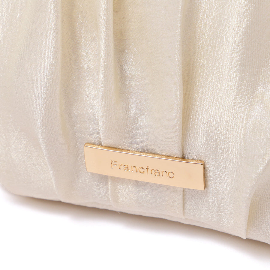 パールシフォン ポーチ S アイボリー