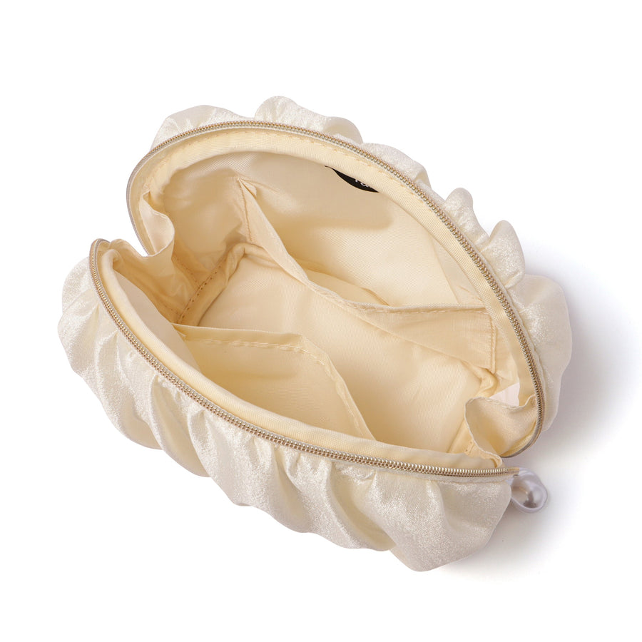 パールシフォン ポーチ S アイボリー