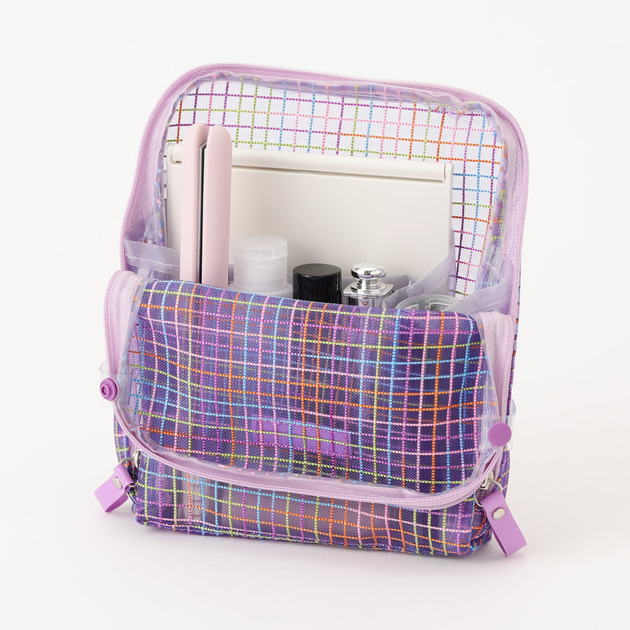 メッシュ ツールスタンドポーチ パープル