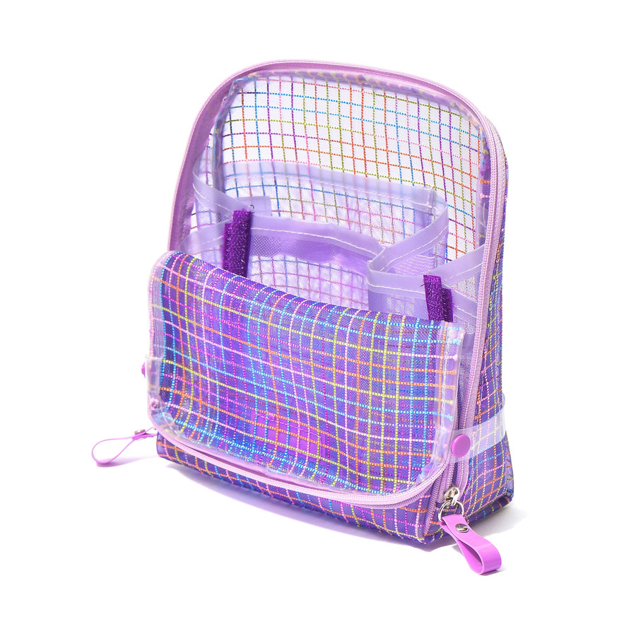 メッシュ ツールスタンドポーチ パープル