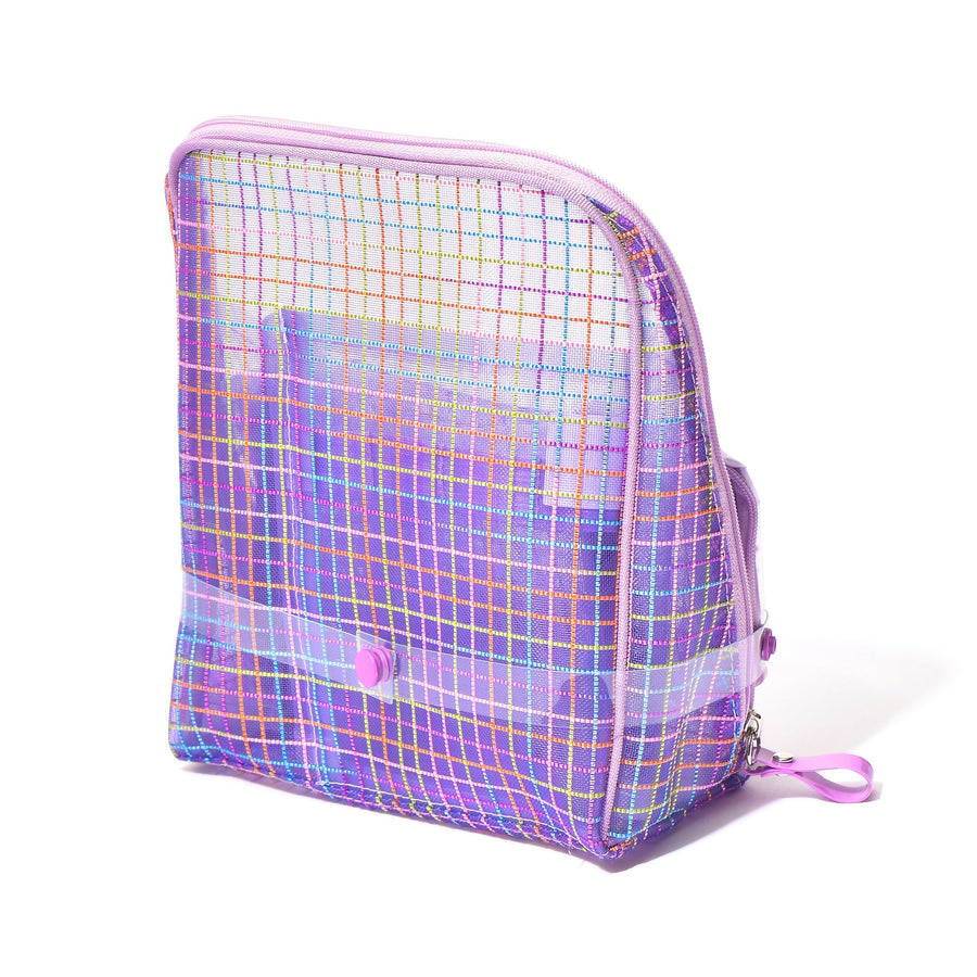 メッシュ ツールスタンドポーチ パープル