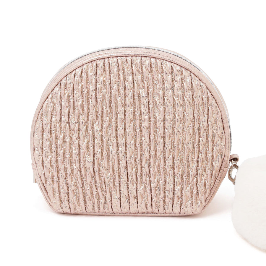 シャイニーホイル ポーチ S ピンク