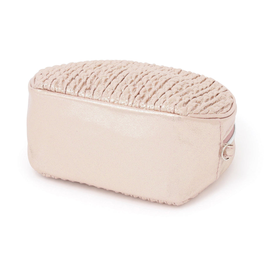 シャイニーホイル ポーチ S ピンク