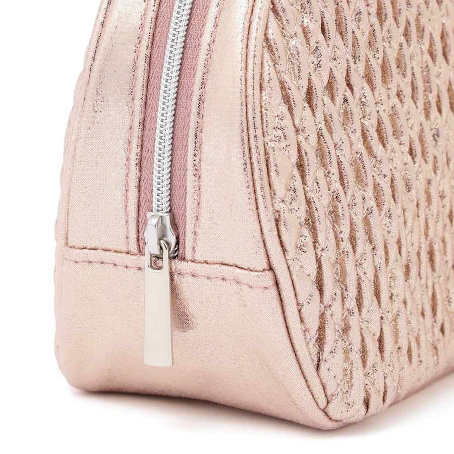 シャイニーホイル ポーチ S ピンク