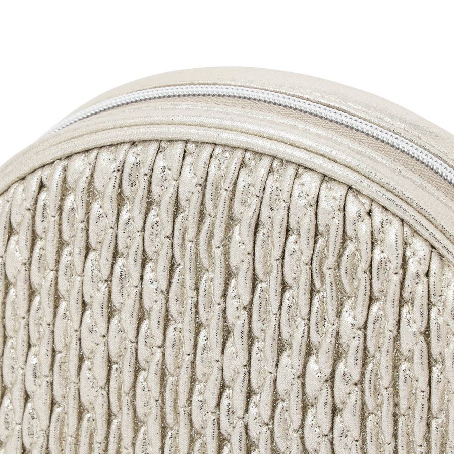 シャイニーホイル ポーチ S シルバー