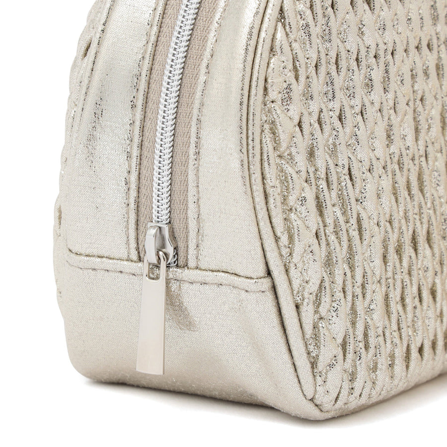 シャイニーホイル ポーチ S シルバー