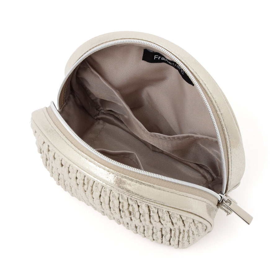 シャイニーホイル ポーチ S シルバー