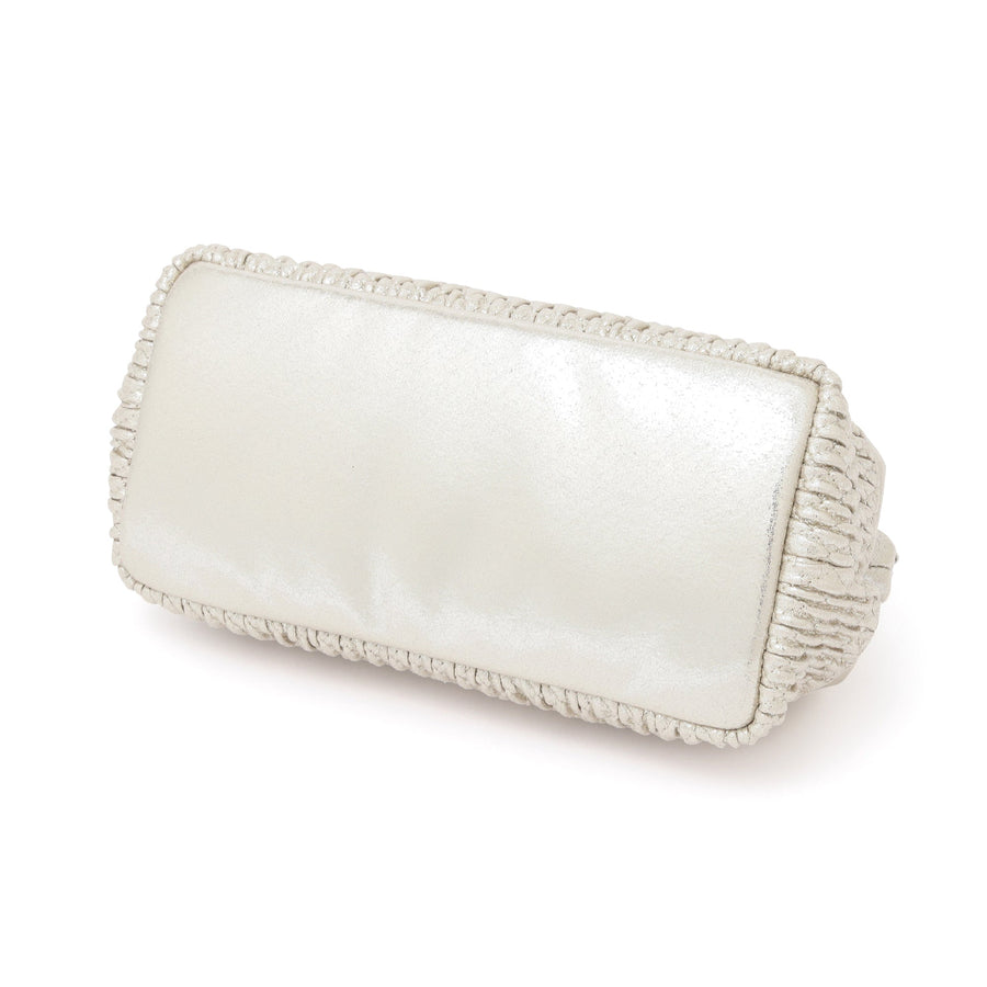 シャイニーホイル ワイヤーポーチ シルバー