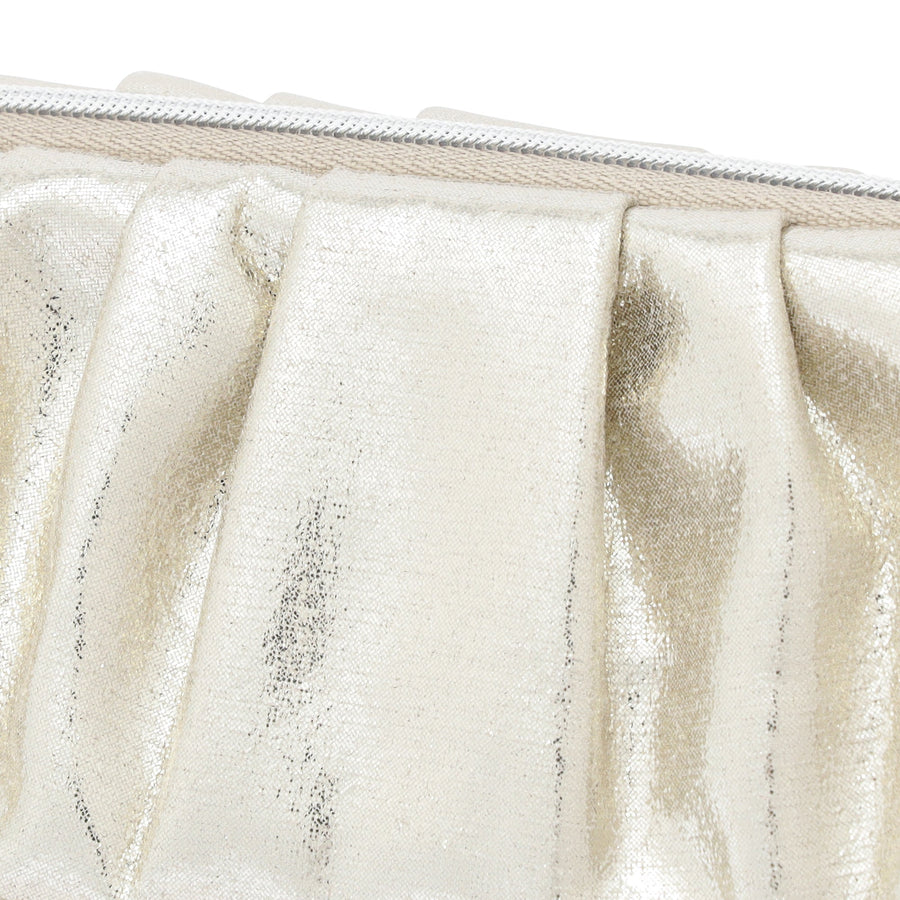 シャイニーホイル ワイヤーポーチ シルバー