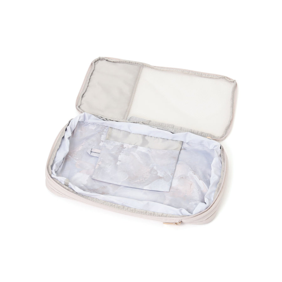 モダンパレット 圧縮オーガナイザー S ベージュ×グレー