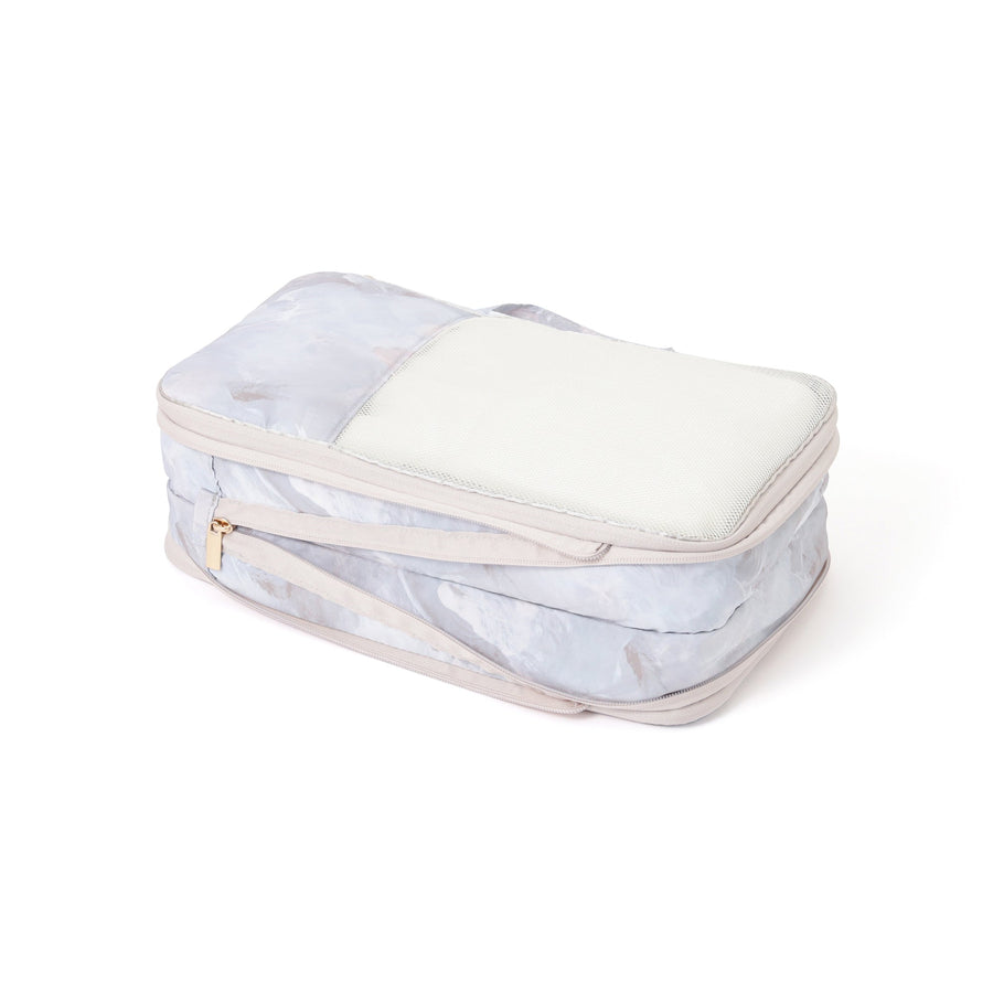 モダンパレット 圧縮オーガナイザー S ベージュ×グレー