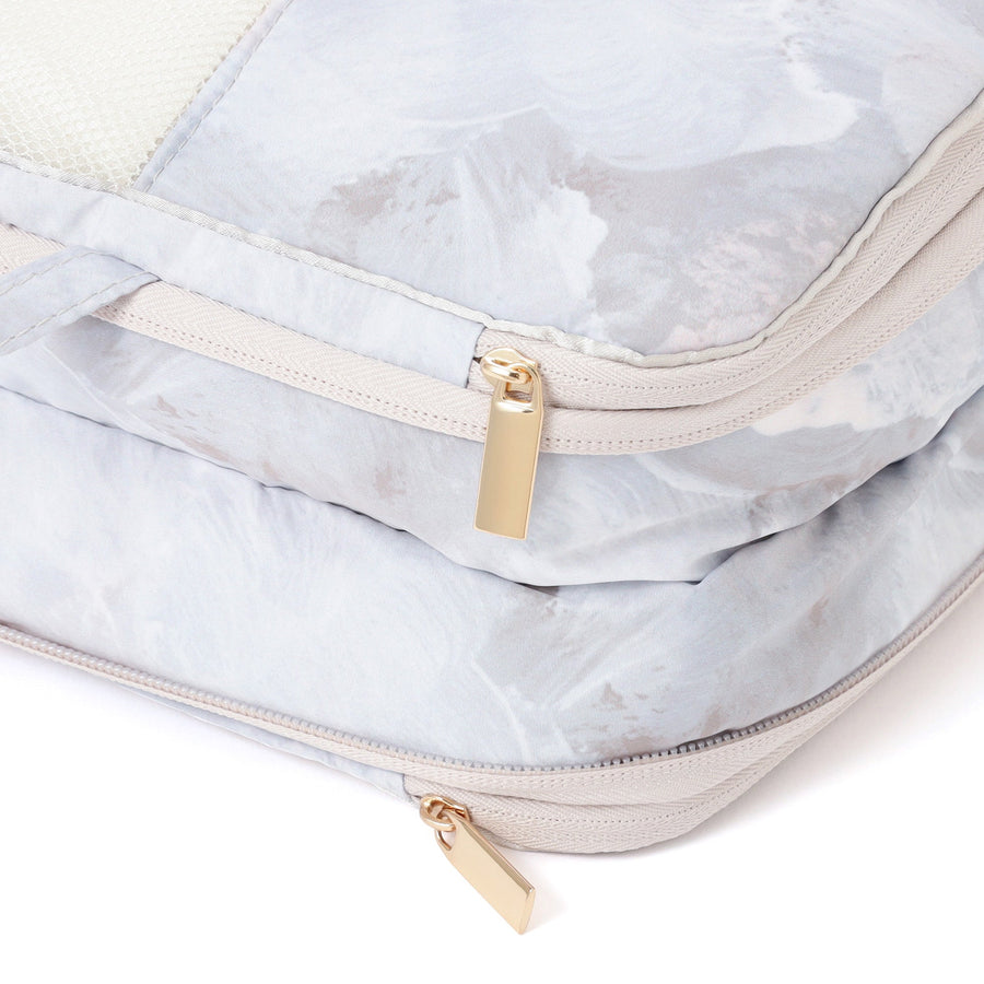 モダンパレット 圧縮オーガナイザー S ベージュ×グレー