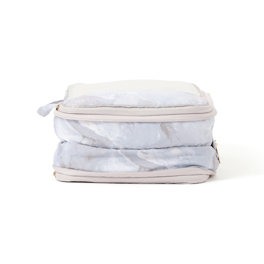 モダンパレット 圧縮オーガナイザー S ベージュ×グレー